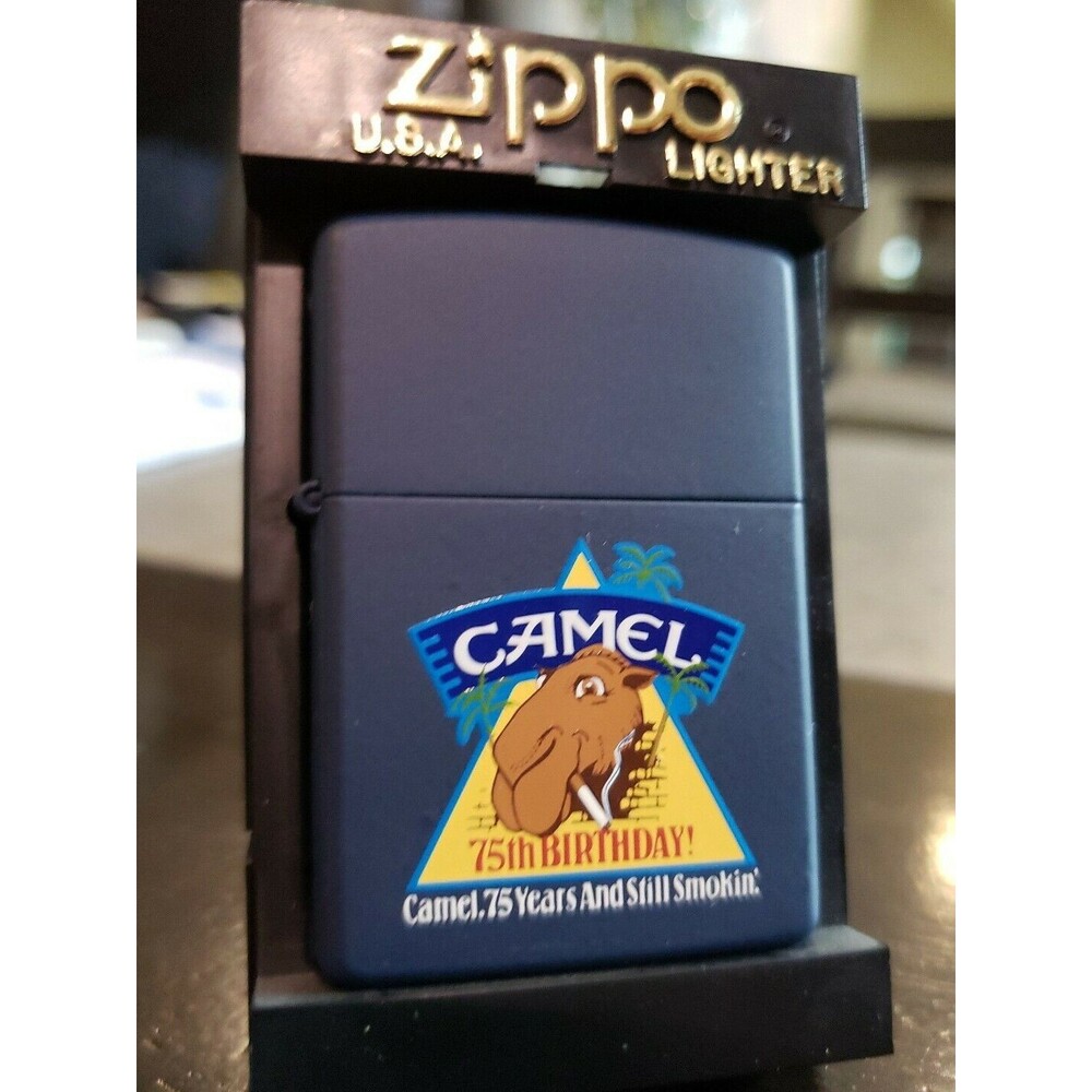 VINTAGE ZIPPO 1997 CAMEL 75TH BIRTHDAY - NEW/UNSTRUCK
